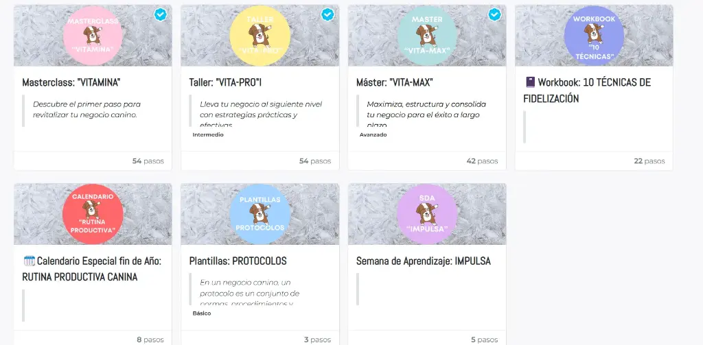 PACK CURSOS